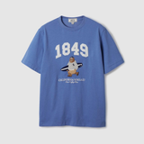  Áo Thun WHOAU [Unisex] - Steve Patch T-shirt Blue - WHRAE2353U 