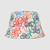  Nón Bucket MLB - Floral Cotton Bucket Hat New York Yankees - 3AHT0891N 50CRS 