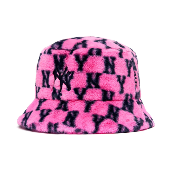  Nón Bucket MLB Monogram Fur Hat New York Yankees 3AHTM0316-50PKD 