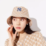  Nón Bucket MLB - Monogram Classic Bucket Hat New York Yankees - 3AHTFF02N-50BGD 