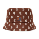  Nón Bucket MLB - Monogram Classic Bucket Hat New York Yankees - 3AHTFF02N-50BRD 