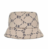  Nón Bucket MLB - Monogram Bucket Hat New York Yankees - 3AHTM032N-50BGS 