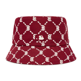  Nón Bucket MLB - Monogram Bucket Hat New York Yankees - 3AHTM032N-43WIS 