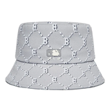  Nón Bucket MLB - Monogram Diamond Bucket Hat Boston Red Sox - 3AHTM032N-43GRS 
