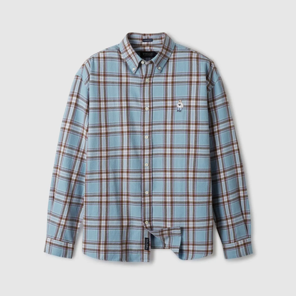  Áo Sơ Mi WHOAU [Unisex] - Steve Flannel Check Shirts - WHYCE4925U 
