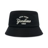  Nón Bucket MLB - Varsity Lettering Bucket Hat New York Yankees Black - 3AHTV013N-50BKS 