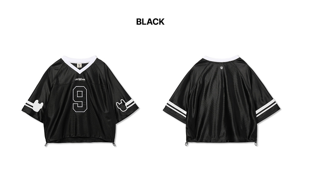  Áo Thun LifeWork [Nữ] Flicker Numbering Short Sleeve T-Shirt - LW252TS852 