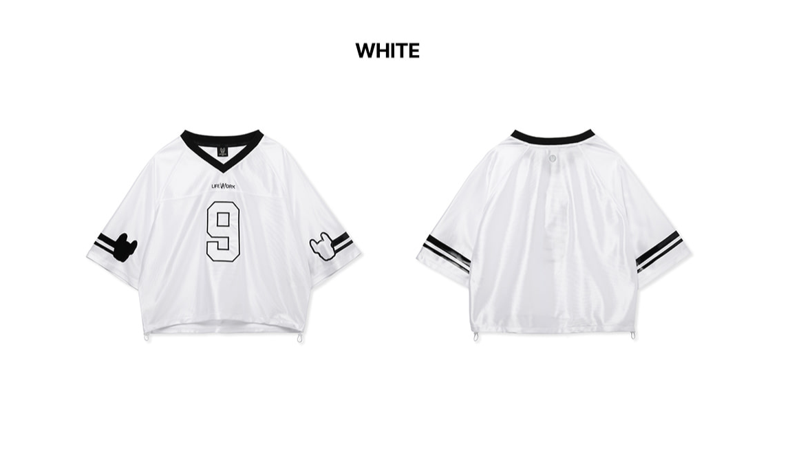  Áo Thun LifeWork [Nữ] Flicker Numbering Short Sleeve T-Shirt - LW252TS852 