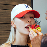  Nón MLB Korea - Basic Color Block Unstructured - 3ACP3303N-43RDS 