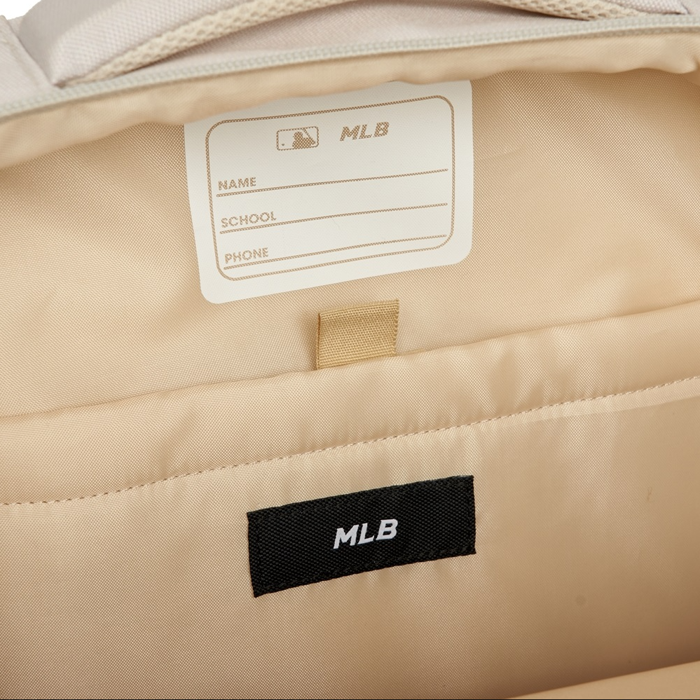  Balo MLB Korea - [Kid] Slugger Backpack New York Yankees L.Beige - 7ABKM013N-50BGL 
