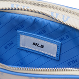  Túi MLB Korea - Monogram Jacquard Mini Cross Bag NY Yankees Sky Blue - 3ACRS014N-50SBD 