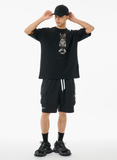  Áo Thun LifeWork - [Unisex] Snap Hipdog Short Sleeve T-Shirt Black - LW252TS106 