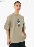  Áo Thun LifeWork - [Unisex] Figure Hipdog Short Sleeve T-Shirt Black - LW252TS108 