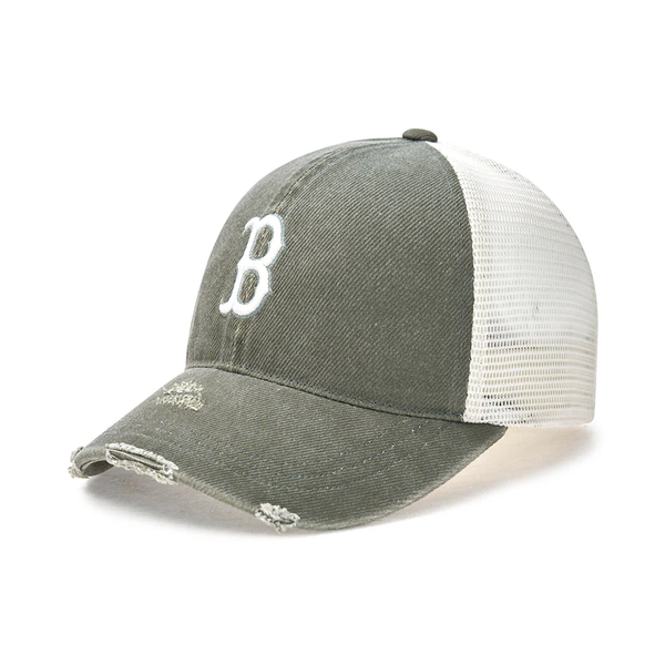 Nón MLB Korea - [Unisex] Basic Washing Cap Boston Red Sox - 3AMCB0153 43KAL
