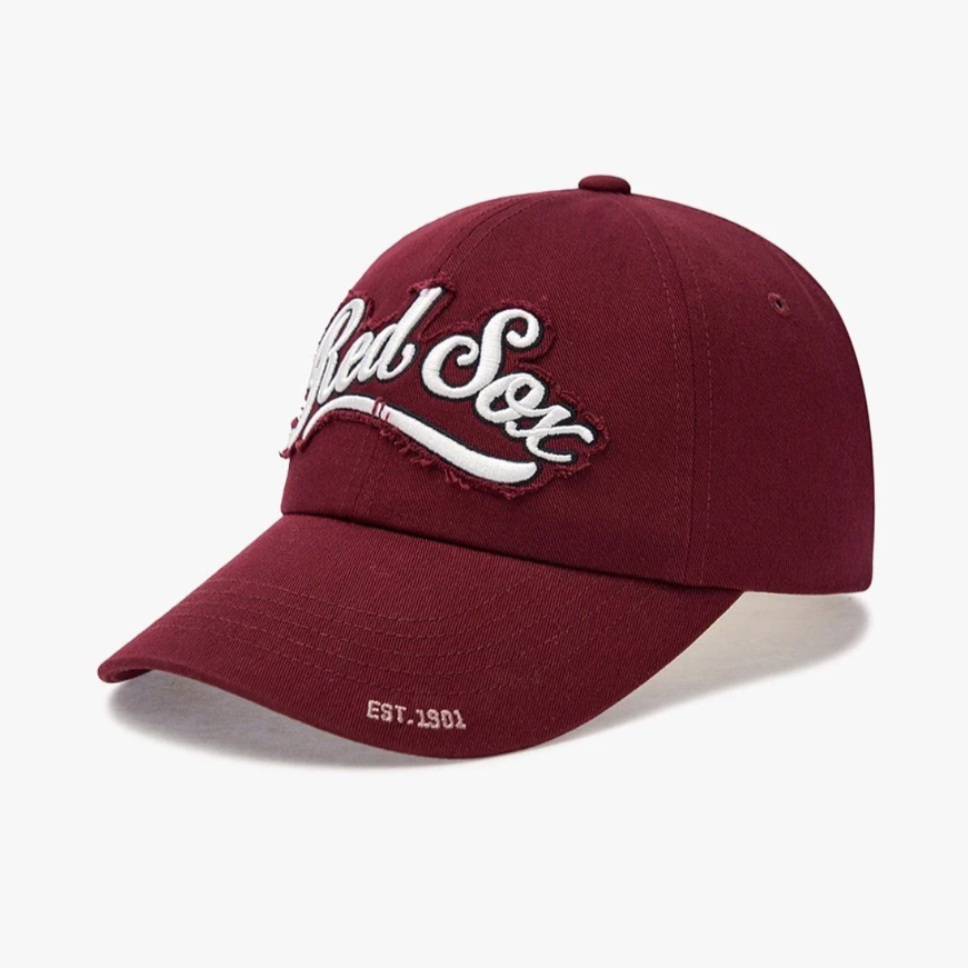  Nón MLB Korea - [Unisex] Varsity Vintage Cursive Damage - 3ACPV015N 
