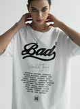  Áo Thun [Unisex] Badblood - Bad World Tour T-Shirt White - w-tee24-031 