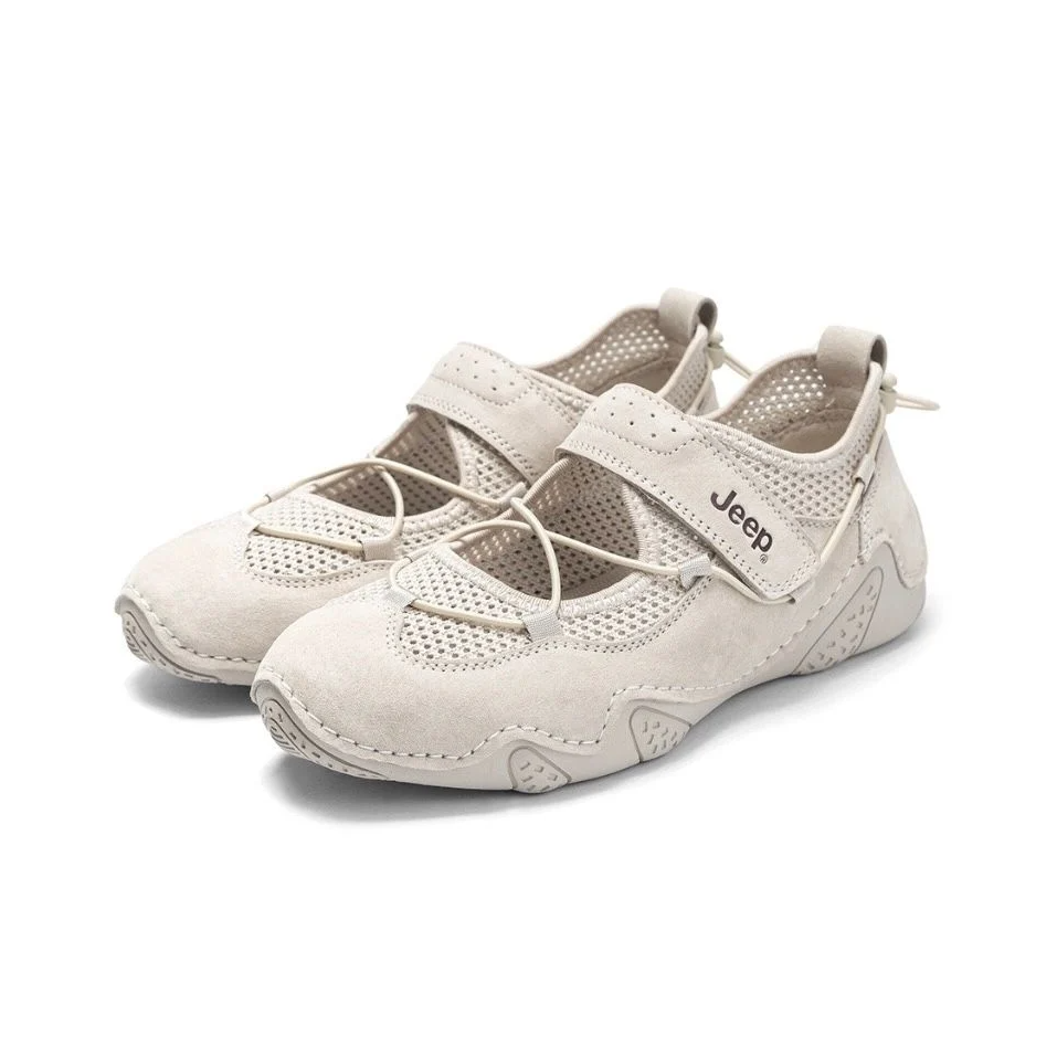  Giày Jeep Mary Jane - [Nữ] Low Top Outdoor Grey - PX241WAS932 