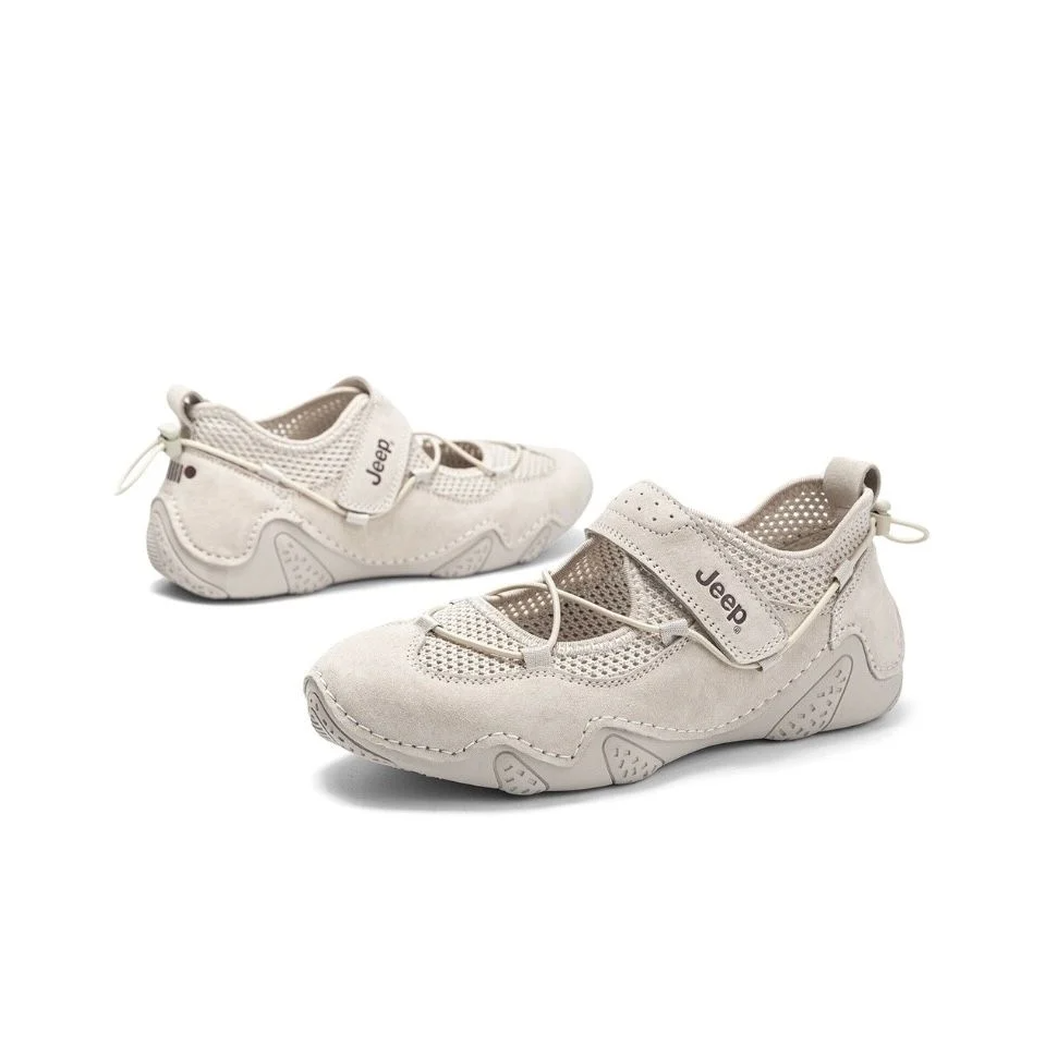  Giày Jeep Mary Jane - [Nữ] Low Top Outdoor Grey - PX241WAS932 