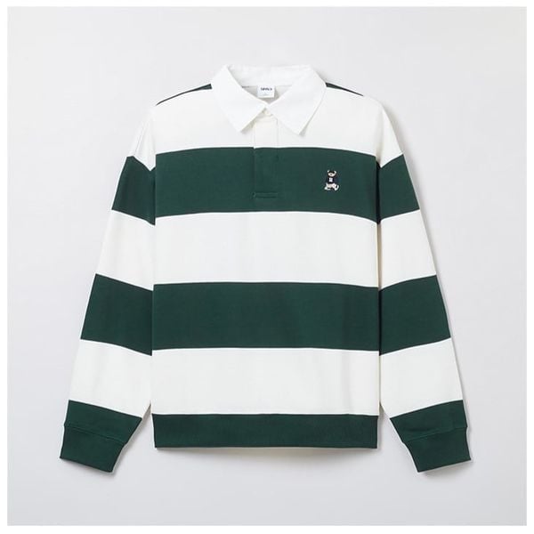 Áo Sweater SPAO - Woody Rugby Sweatshirt - SPMWE49C51 