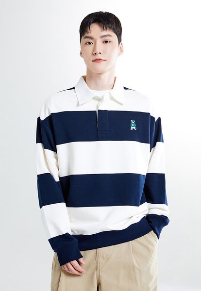  Áo Sweater SPAO [Unisex] - Woody Rugby Sweatshirt - SPMWE49C51 