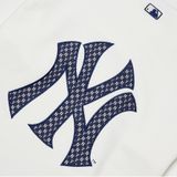  ÁO SWEATER MLB - Classic MONOGRAM Big Logo Overfit Sweatshirts NEW YORK YANKEES - 3AMTM0124-50IVS 