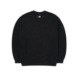 ☆MLB Korea☆ Basic Small Logo Overfit Man to Man NY Black MLB Unisex Basic Small Logo Short Sleeve Tee Shirt NY