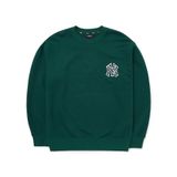  Áo Sweater MLB Korea - Cube MONOGRAM Big Logo Overfit Sweatshirts NEW YORK YANKEES - 3AMTM0624-50GND 