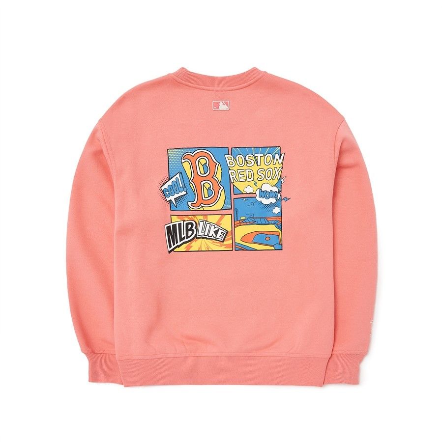 Áo Sweater MLB Like Cartoon Mega Over New York Yankees 3AMTL042643COS