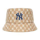  Nón Bucket MLB - Monogram Classic Bucket Hat New York Yankees - 3AHTFF02N-50BGD 
