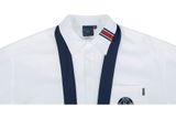  Áo Sơ Mi RMTCRW [ROMANTIC CROWN] - PIPING TIE SHIRT WHITE 