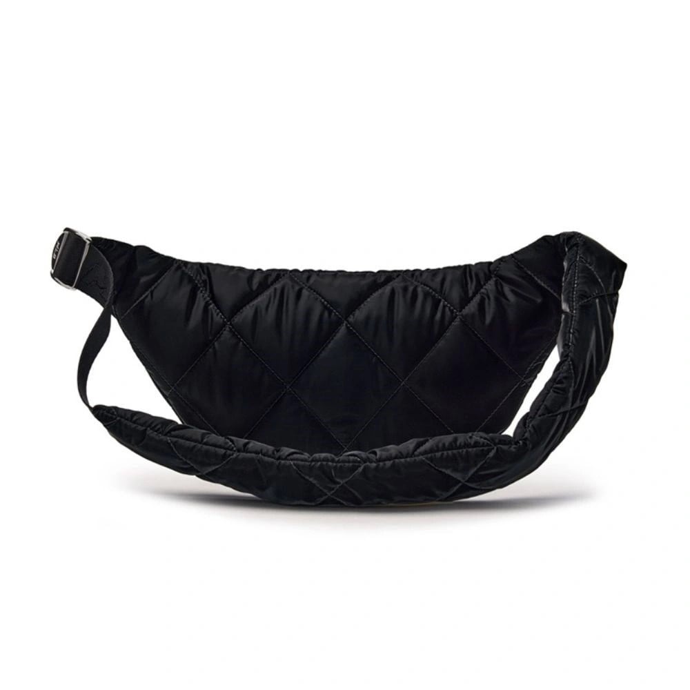 ★MLB Korea★ Curve Padding Hip Sack NY Black 3AHSM064N-50BK Túi Bao Tử MLB Curve Padded Hip Sack NY Yankees - 3AHSM064N