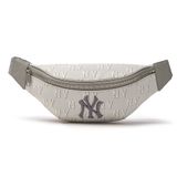 Túi Bao Tử MLB - Classic Mono Jacquard Hip Sack NY Yankees Grey - 3AHSM014N-50CGL 