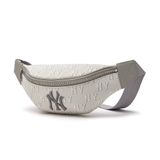  Túi Bao Tử MLB - Classic Mono Jacquard Hip Sack NY Yankees Grey - 3AHSM014N-50CGL 