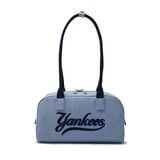  Túi Xách MLB Korea - Varsity Culsive Denim Shoulder Bag LA Dodgers Indigo - 3ABQL054N-50INS 