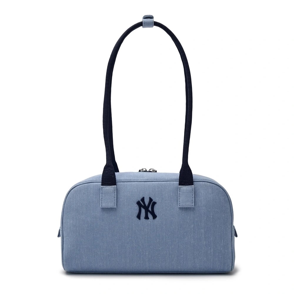 Túi Xách MLB Varsity Culsive Denim Shoulder Bag LA 3ABQL054N