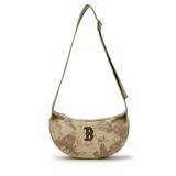  Túi MLB Korea - Vintage Washing Shoulder Bag Boston Sand - 3ABQBV45N-43SAM 