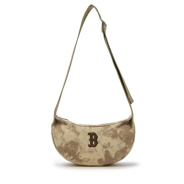  Túi MLB Korea - Vintage Washing Shoulder Bag Boston Sand - 3ABQBV45N-43SAM 