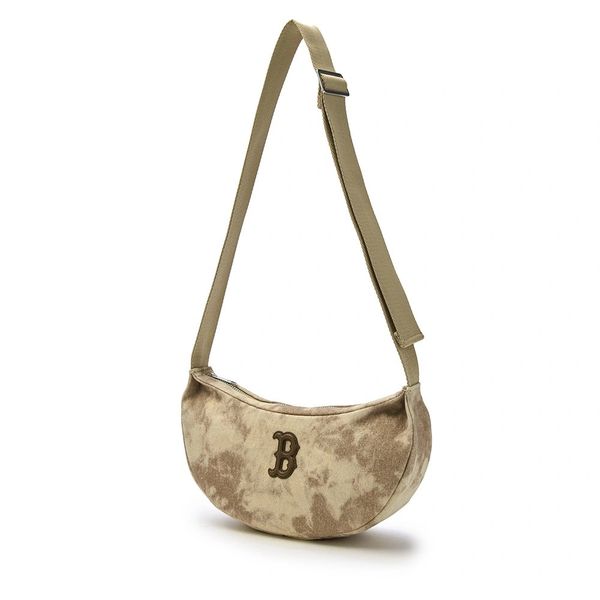  Túi MLB Korea - Vintage Washing Shoulder Bag Boston Sand - 3ABQBV45N-43SAM 