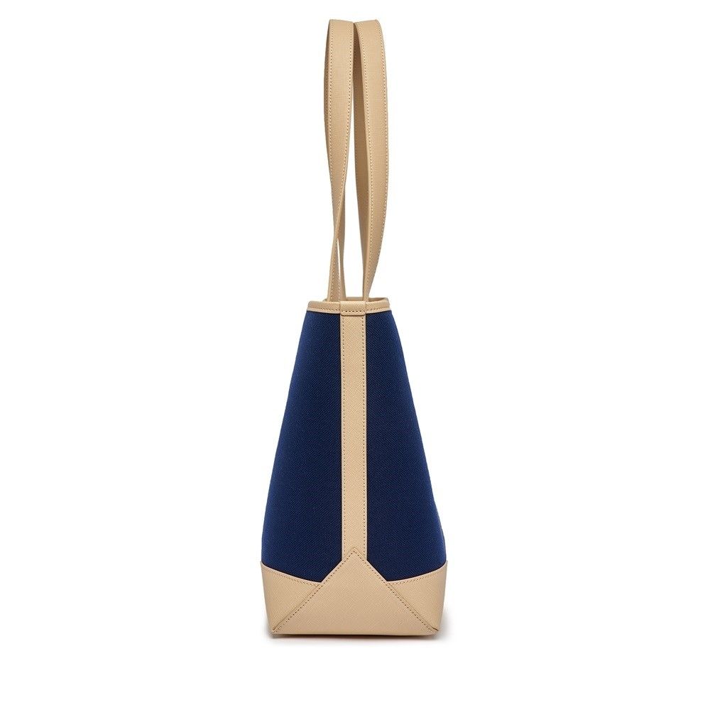  Túi MLB Korea - Varsity Canvas Shopper Bag LA Dodgers Navy - 3AORL103N-07NYS 