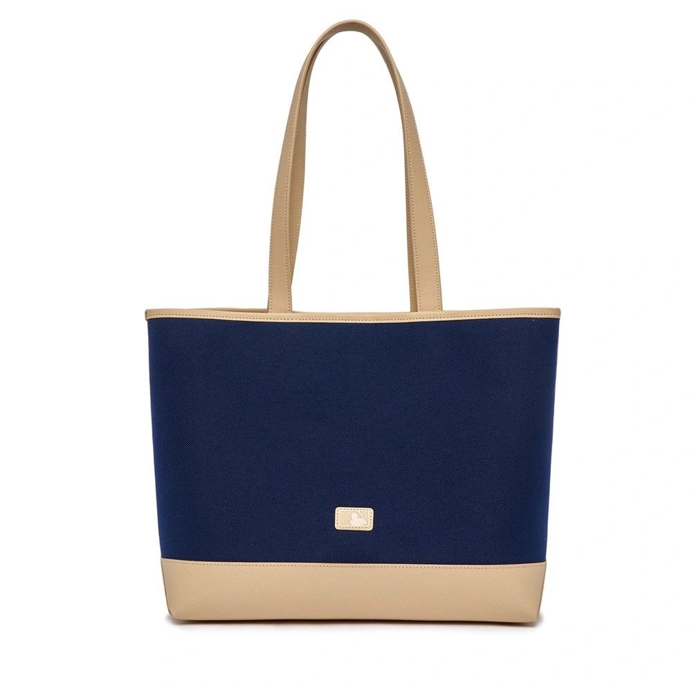  Túi MLB Korea - Varsity Canvas Shopper Bag LA Dodgers Navy - 3AORL103N-07NYS 