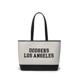  Túi Xách MLB Korea - Varsity Jacquard Shopper Bag LA Dodgers - 3AORL104N-07CRM 