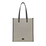  Túi Tote MLB Korea - Basic Canvas Vertical Tote Bag New York Yankees Black - 3AORM033N-50BKS 