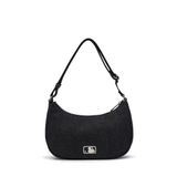  Túi Xách MLB Korea - Basic Denim Hobo Bag New York Yankees Navy - 3ABQM014N-50NYD 