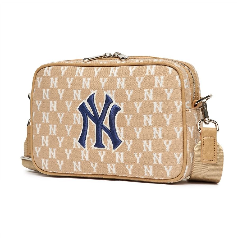  Túi MLB Korea - MONOGRAM DENIM CROSS BAG NEW YORK YANKEES - 3ACRM012N-50BGD 