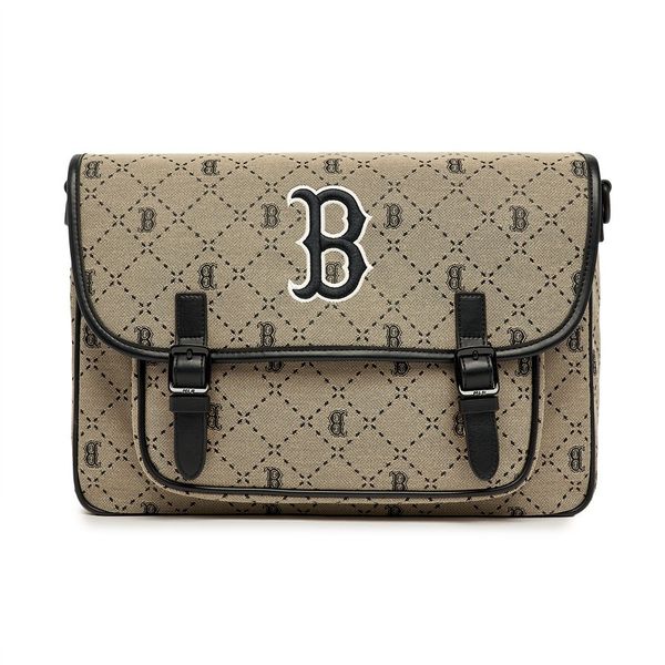  Túi Đi Học Trẻ Em MLB DIA MONOGRAM JQD ACADAMY BAG BOSTON REDSOX - 7ACRMD13N-43BGD 