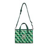  Túi MLB Korea - Cube MONOGRAM S-Tote Bag NEW YORK YANKEES - 3AORS022N-50GND 