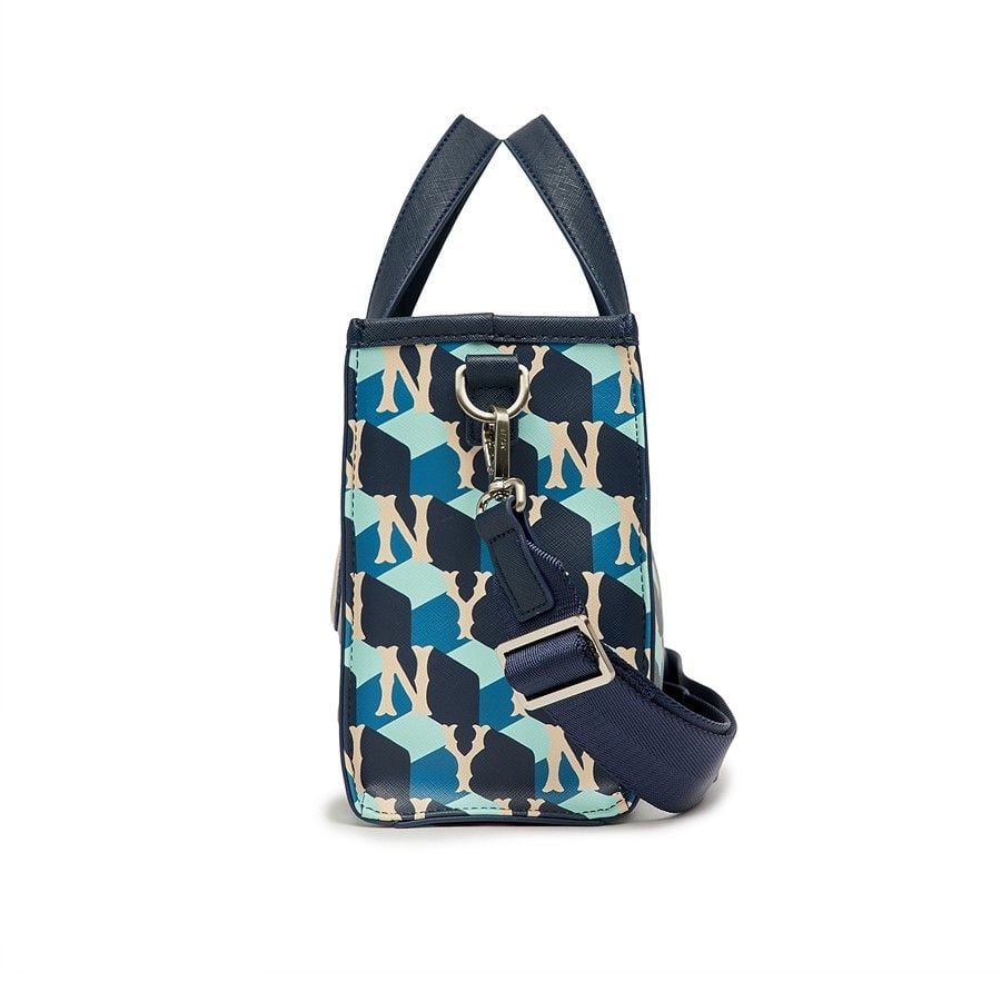  Túi MLB Korea - Cube MONOGRAM S-Tote Bag NEW YORK YANKEES - 3AORS022N-50NYD 