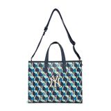  Túi MLB Korea - Cube MONOGRAM S-Tote Bag NEW YORK YANKEES - 3AORM042N-50NYD 