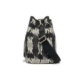  Túi MLB Korea - ARGYLE MONOGRAM LARGE BUCKET BAG NEW YORK YANKEES - 3ABML012N-50BKS 