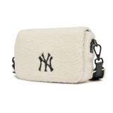  Túi MLB Korea - Basic Small Logo Fleece Hoodie Bag NEW YORK YANKEES - 3ACRS1126-50CRS 